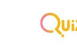 Partial logo with an orange and pink design, featuring the letter 'q' on a white background.